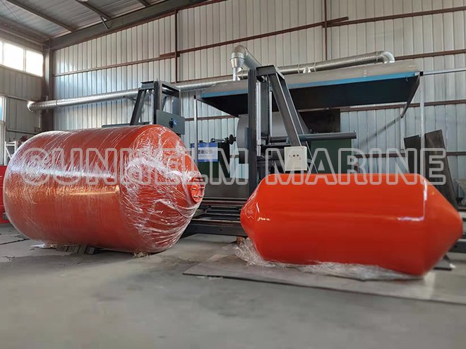foam fender in use foam filled marine fender