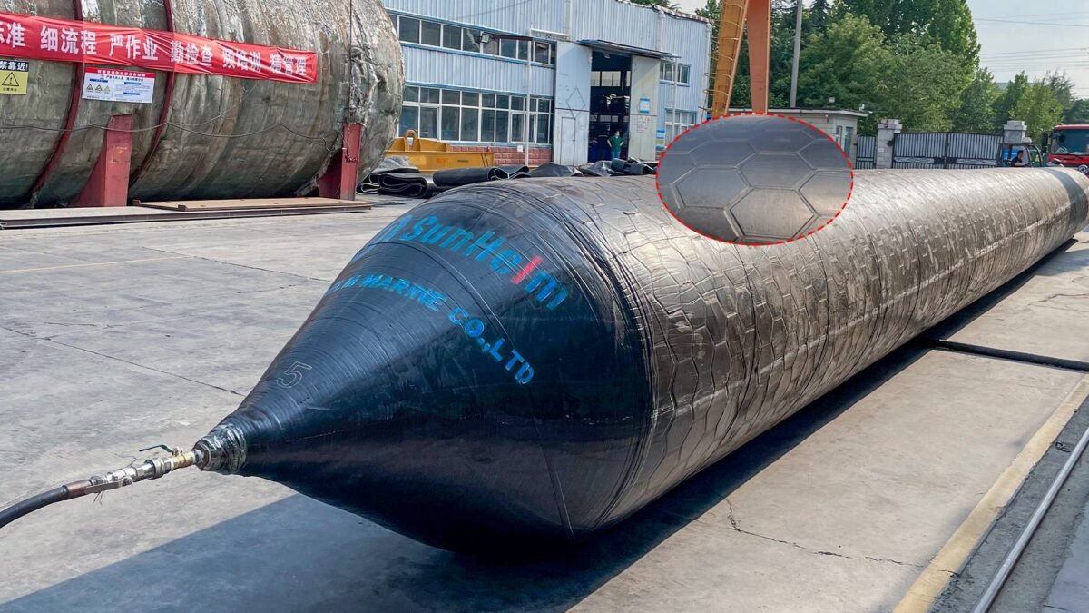 beenest ship launching airbags