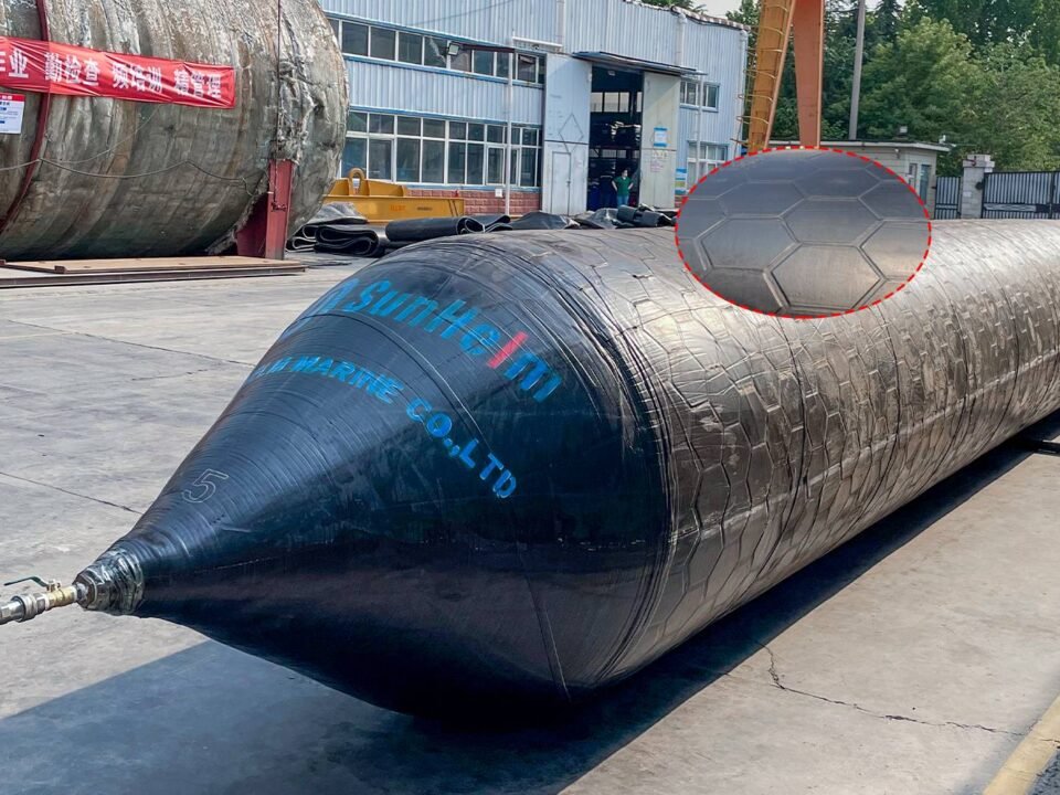 beenest ship launching airbags