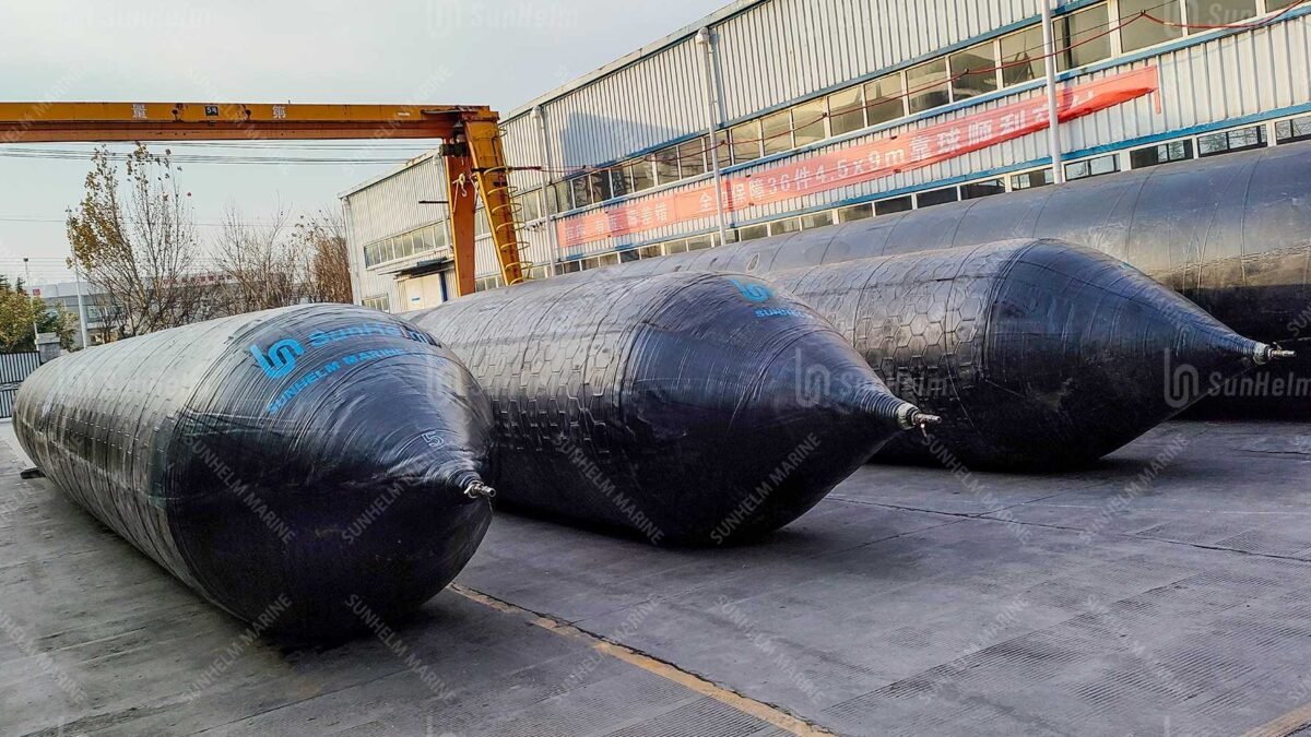 ship launching airbags