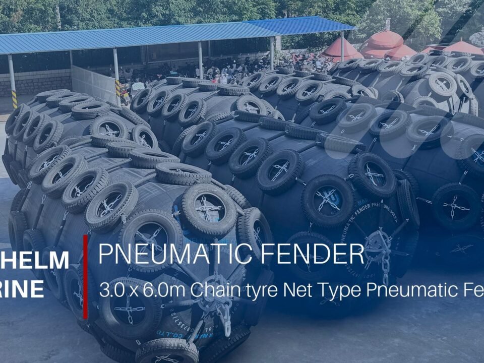 .0 x 6.0m Chain tyre Net Type Pneumatic Fender SUNHELM
