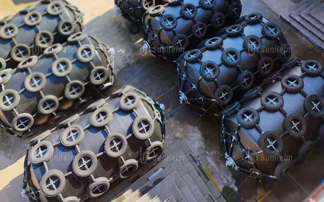 foam filled marine fenders
